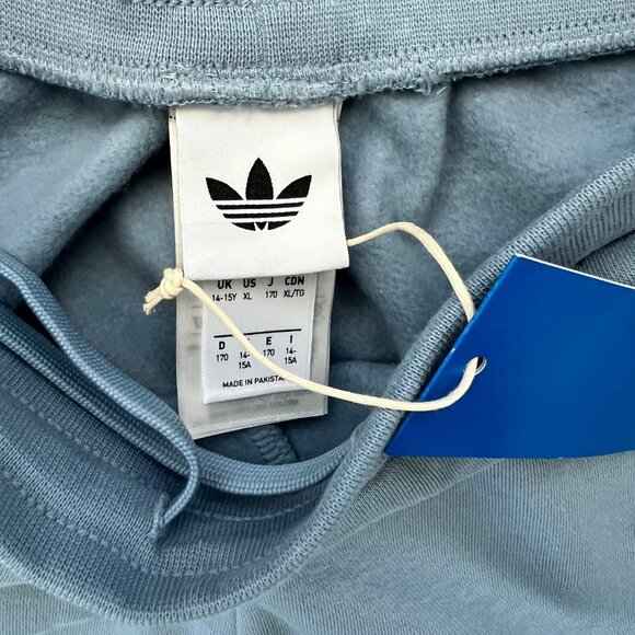 Adidas Originals Girls Soft Fleece Loose Wide-Leg Pants Size XL - Picture 6 of 9